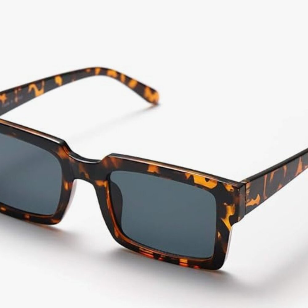 Sunglasses For Women Minimalist Classic Design Fashion UV400 Square Sun Glasses